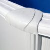 GRE - Kit Piscine hors sol acier ronde blanche Ø370 x 122 cm (Livrée avec filtre a sable et échelle) – Image 6