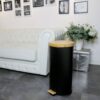 KITCHEN MOVE Poubelle de cuisine a pédale Forest - 30L - Noir mat – Image 2