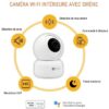 Caméra de surveillance - KONYKS - CAMINI 2 - Intérieur - Motorisée - Wifi - Détéction de mouvements – Image 2
