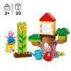 LEGO DUPLO 10431 Le Jardin et la Cabane dans l'Arbre de Peppa Pig - Jouet Créatif – Image 2