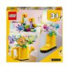 LEGO 31149 Creator 3en1 Les Fleurs dans l'Arrosoir, Jouet pour Enfants, avec Arrosoir, Bouquet de Fleurs et 2 Oiseaux – Image 6