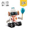 LEGO Creator 31164 3-en-1 Le robot de l'espace - Jeu de construction pour garçon des 8 ans – Image 2