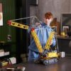 LEGO Technic 42146 La Grue sur Chenilles Liebherr LR 13000, Maquette Engin de Chantier Télécommandé, pour Adultes – Image 5