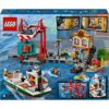 LEGO City 60422 Le port et le navire marchand, jouet de construction a partir de 8 ans – Image 6