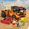 LEGO City 60453 Le véhicule de secours de la plage - Jouet des 6 ans avec un requin – Image 4