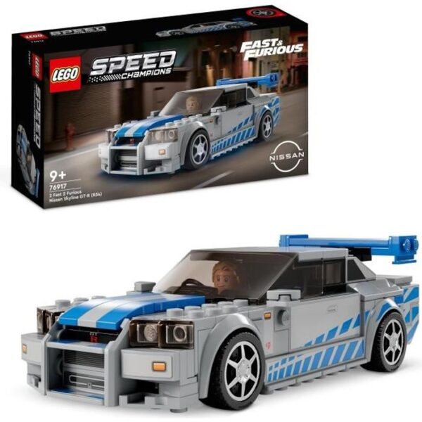 LEGO Speed Champions 76917 Nissan Skyline GT-R (R34) 2 Fast 2 Furious