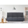 Banquette clic clac 3 places - anthracite - Style contemporain - L 193 x P 92 cm - LENA – Image 2