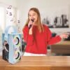 Enceinte Karaoké Enfant - LEXIBOOK - La Reine des Neiges - Bluetooth V5.0 - Effets Lumineux – Image 5
