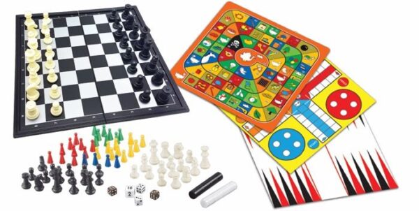 Jeux de société magnétiques  coffret 8 jeux en 1