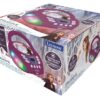 Lecteur CD Bluetooth La Reine des Neiges avec Effets Lumineux - LEXIBOOK - Transportable - Karaoké - Bleu – Image 2