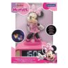 Réveil digital Minnie 3D avec veilleuse lumineuse et effets sonores - LEXIBOOK - Pile - Rose et noir – Image 3