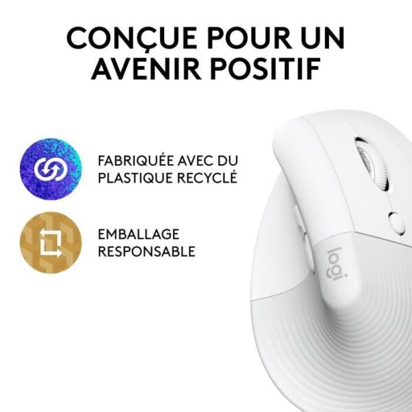 Souris Logitech Lift Ergonomique Verticale