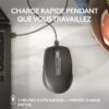 Souris - Sans fil - Logitech - MX Anywhere 3S - Silencieux - Graphite – Image 6