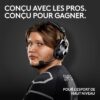 Casque gamer - Sans fil - Logitech G - Pro X 2 - Avec micro - Noir – Image 2