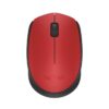 Souris - Sans Fil - Logitech - M171 - Ambidextre - Rouge