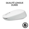 Souris - Sans Fil - Logitech - M171 - Ambidextre - Blanc – Image 5