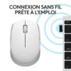 Souris - Sans Fil - Logitech - M171 - Ambidextre - Blanc – Image 6
