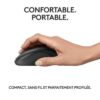 Souris - Sans fil - Logitech - M240 - Graphite – Image 5