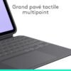 Accessoires Tablette Logitech Étui clavier Combo Touch pour iPad Pro 11 pouces (M4)(2024) – Image 4