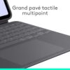 Accessoires Tablette Logitech Étui clavier Combo Touch pour iPad Pro 13 pouces (M4)(2024) – Image 4