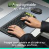 Clavier - Sans fil - Logitech - Pop Icon Keys -  AZERTY - Graphite – Image 3
