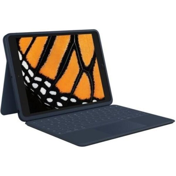 Étui clavier - Logitech Rugged Combo 3 Touch -  Pour iPad 7e