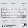 Clavier Logitech sans fil MX Keys Mini pour Mac compact, Bluetooth, rétroéclairé – Image 6