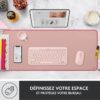 Tapis de souris - Logitech - Desk Mat - Studio Série - Étendu - Rose – Image 2
