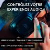 Casque gamer - Sans fil - Logitech G - A30 - PS, PC, Mobile - Bleu Marine – Image 6
