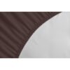 Drap-housse - LOVELY HOME - LH71596 - 140x190+30 cm - Marron – Image 3