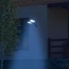 Spot solaire - LUMISKY - CLIPPER BLACK - 37 cm - 2 tetes noir - Détecteur de mouvement orientable - LED blanc – Image 2