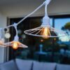 Guirlande lumineuse extérieur - LUMISKY - CHIC WHITE LIGHT - 6 m - 10 ampoules a filament - E27 - LED blanc chaud – Image 6