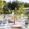 Lampe de table sans fil - LUMISKY - STANDY MINI RAFFY - H22 cm - Raphia naturel - LED blanc chaud et blanc – Image 2