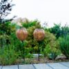 Lot de 2 balises solaires a planter - LUMISKY - AGADIR - H45 cm - Style oriental - LED blanc chaud – Image 6