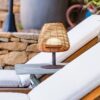 Lampe de table sans fil - LUMISKY - BOHEME - H25 cm - Rotin naturel - LED blanc chaud et blanc – Image 5
