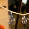 Guirlande lumineuse extérieur - LUMISKY - FANTASY CORD - 7.70 m - 10 ampoules filament transparentes - LED blanc chaud – Image 2