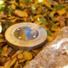 Lot de 8 spots solaires ronds inox encastrable ou a piquer - LUMISKY - DECKY - LED blanc froid - Ø12 cm – Image 3