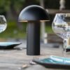 Lampe de table sans fil - LUMISKY - TOD BLACK - H28 cm - Tete orientable - LED blanc chaud – Image 4