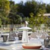Lampe de table sans fil - LUMISKY - FUNGY - H29 cm - Aluminium - Anse en cuir - LED blanc chaud – Image 3