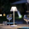 Lampe de table sans fil - LUMISKY - BEVERLY WHITE - H34 cm - LED blanc chaud – Image 2