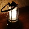 Lanterne sans fil - LUMISKY - WILDY - H23 cm - Anse en corde - LED blanc chaud et dimmable – Image 5