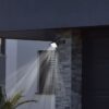 Lot de 2 spots solaires projecteur 2 en 1 a piquer ou a fixer - LUMISKY - CURTIS - H31.5 cm - LED blanc – Image 2