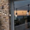 Guirlande lumineuse solaire - LUMISKY - MAFY SOLAR - 6.50 m - 10 ampoules a filament vintage - LED blanc chaud – Image 5