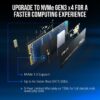 Disque SSD Interne - PNY - CS1030 M.2 GEN3 - 250 Go - NVMe (M280CS1030-250-RB) – Image 4