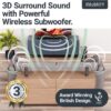 MAJORITY - Everest 5.1 Dolby Surround Sound System - Black – Image 4