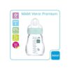 MAM Biberon Verre - 170ml - Bleu - Tétine Débit 1 – Image 2