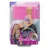 Barbie-Poupée avec fauteuil roulant-Barbie Fashionistas HJT13 – Image 3