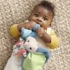 Fisher-Price-Tembo, mon Doudou Éléphant-Peluche pour nouveau-nés HKD63 – Image 3