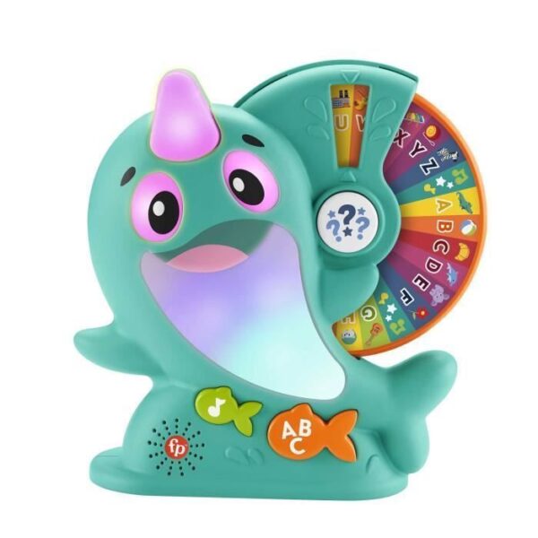 Fisher-Price-Linkimals-Solal le Narval-Jouet d'éveil musical