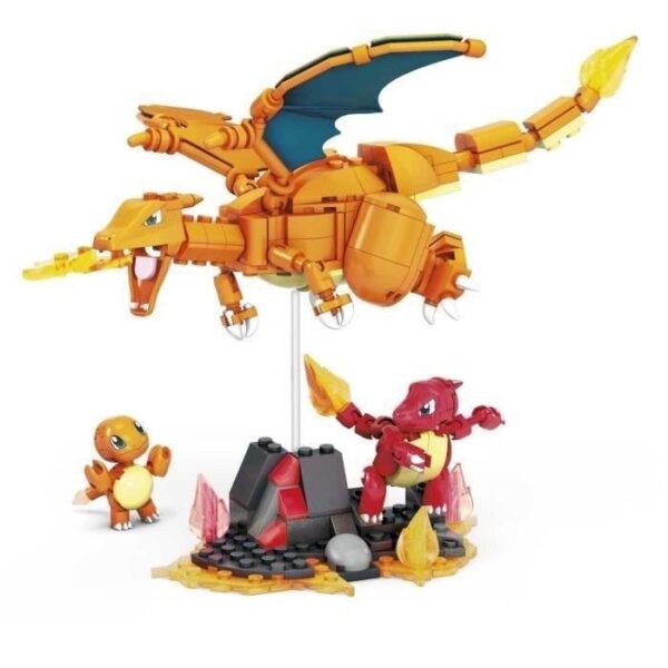 Mega Construx-Coffret Évolution Salameche-Pokémon HFG06